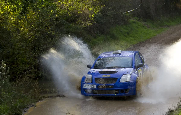 Catalonië rally championship grond — Stockfoto