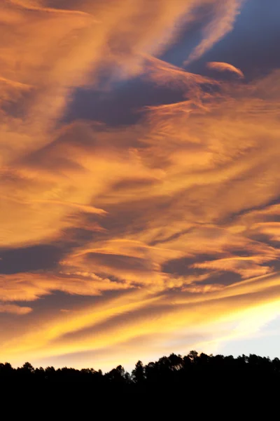 Sonnenuntergang im Herbst — Stockfoto