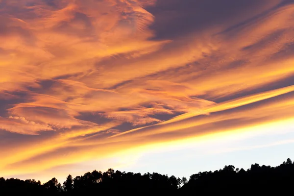 Sonnenuntergang im Herbst — Stockfoto