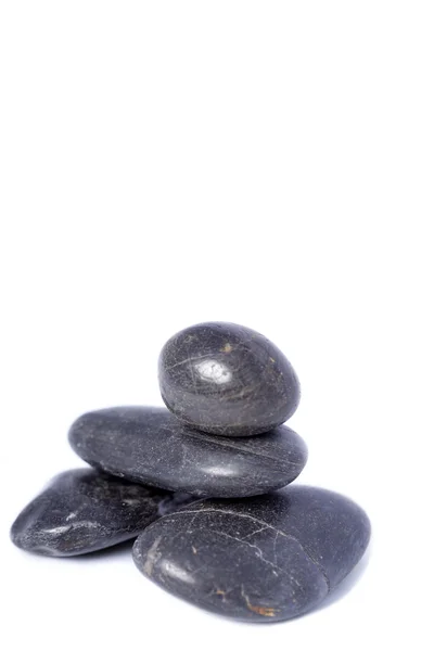 Чёрные камни — стоковое фото