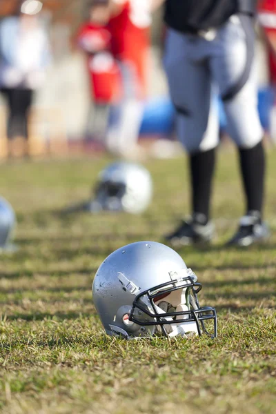 Fußballhelm — Stockfoto