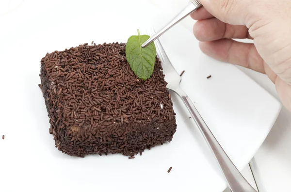 Chocoladecake — Stockfoto