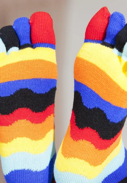 Ponožky barvy — Stock fotografie