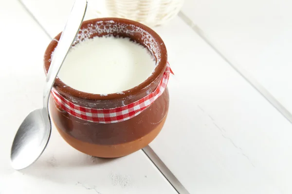 Homemade Curd — Stock Photo, Image