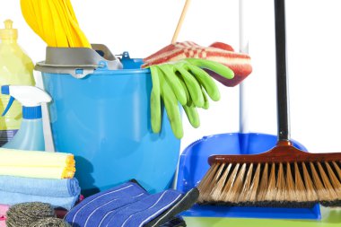 Cleaning set clipart