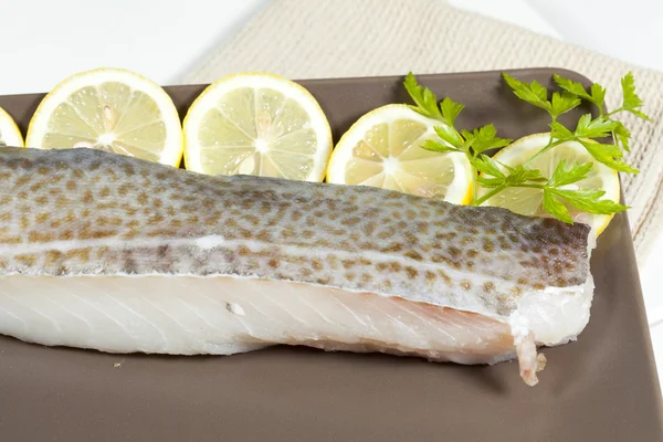 Fillet of cod — Stock Photo, Image