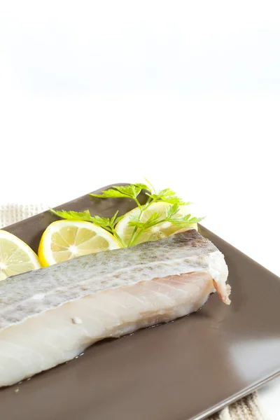 Fillet of cod — Stock Photo, Image
