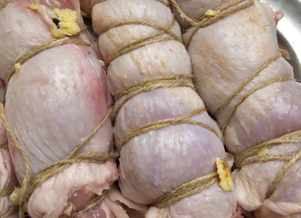 Muslos de pollo rellenos — Foto de Stock