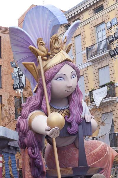 Las fallas en Valencia, España 2013 — Foto de Stock