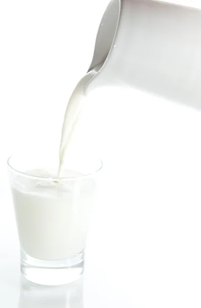 Vaso de leche — Foto de Stock