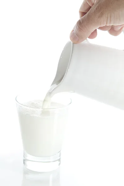 Vaso de leche — Foto de Stock