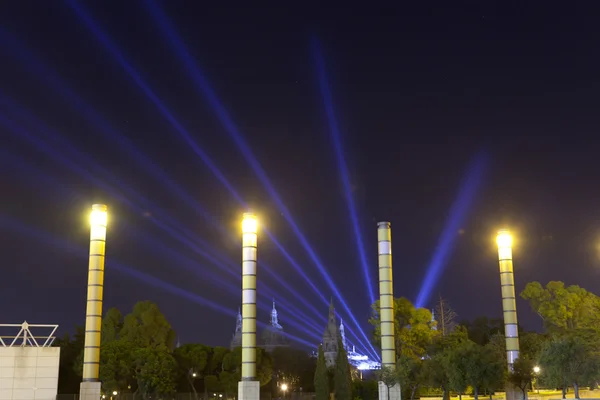 Olympiastadion i barcelona — Stockfoto