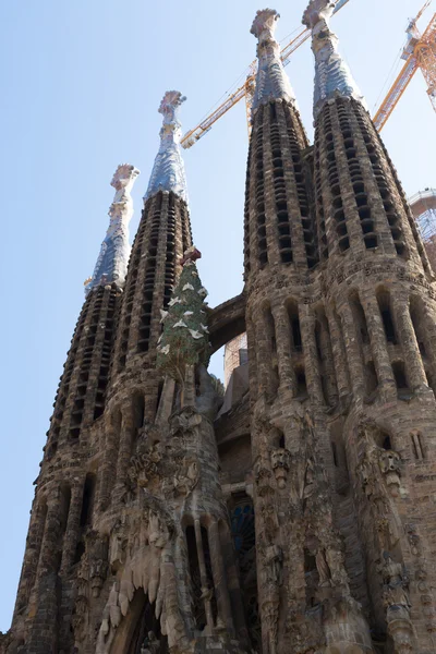 Sagrada Familia en Barcelona, España — Foto de Stock