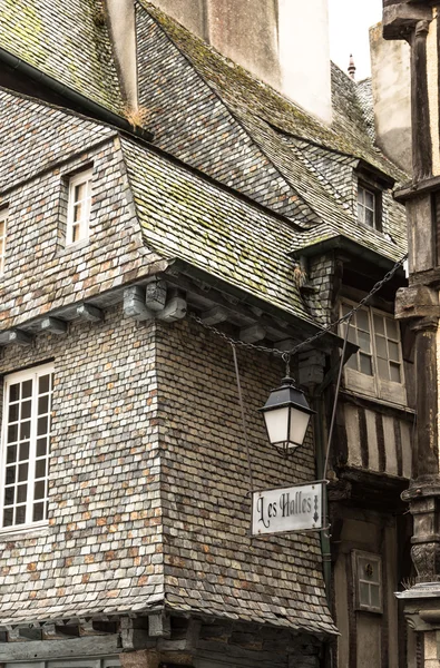 Typický dům rennes, francouzský — Stock fotografie