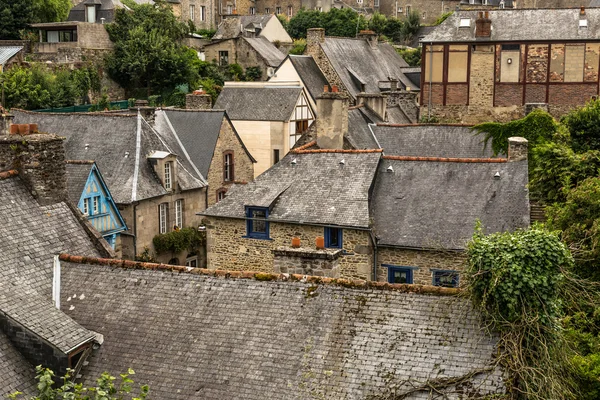 Città di Dinan, Bretagna, Francia — Foto Stock