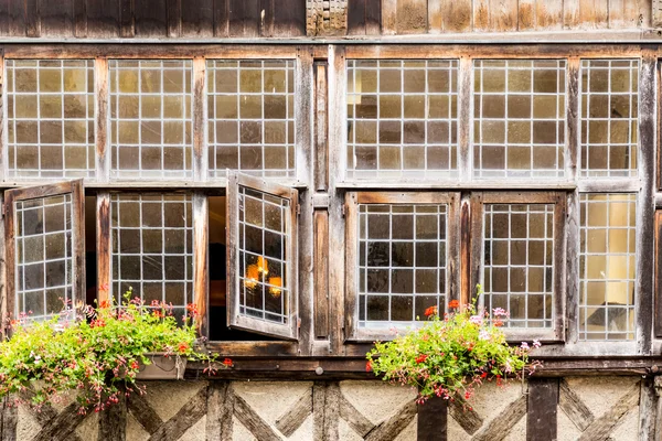 Kasaba, dinan, brittany, Fransa — Stok fotoğraf