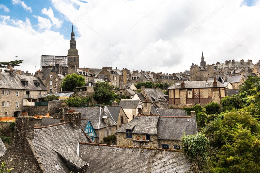 Town of Dinan, Brittany, France