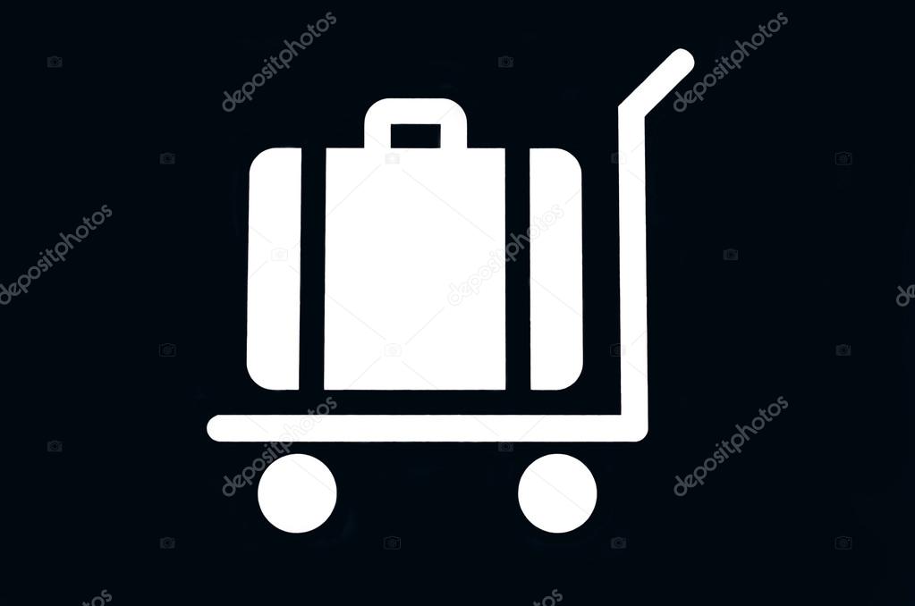 Logo placement of the bags in a car