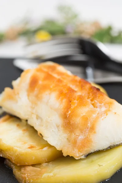 Bacalao con miel — Foto de Stock