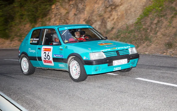Die älteste Rallye Spaniens — Stockfoto