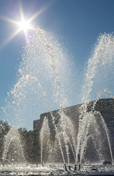 Fontein in barcelona — Stockfoto