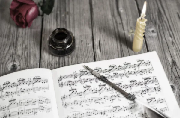 Sheet music — Stock Photo, Image