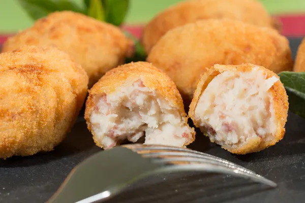 Croquetes deliciosos — Fotografia de Stock