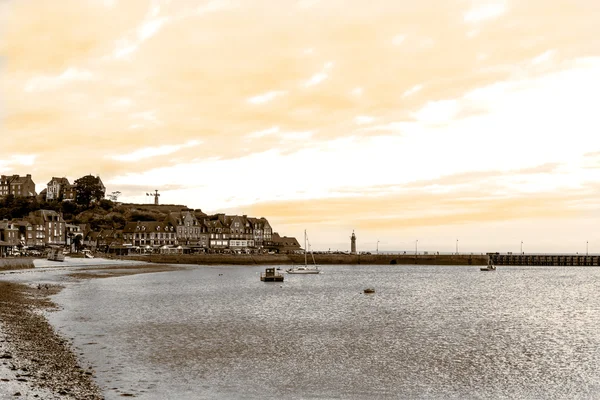 Sunset in Cancale — Stock Photo, Image