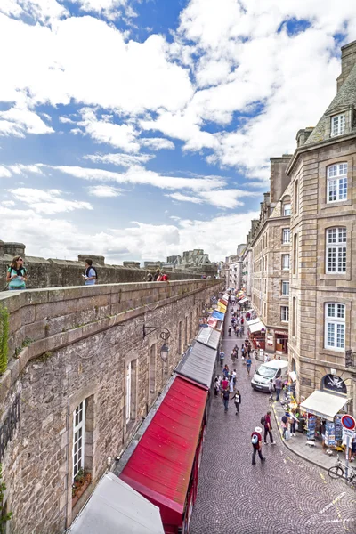 St malo, Bretaň, Francie — Stock fotografie