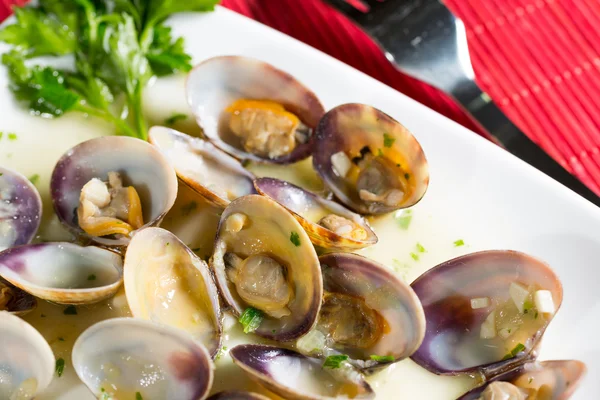 Marinated clams — Stock Photo, Image