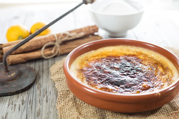 Crema catalana — Foto Stock