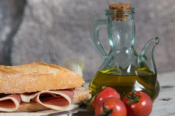 Sandwich de jamón —  Fotos de Stock