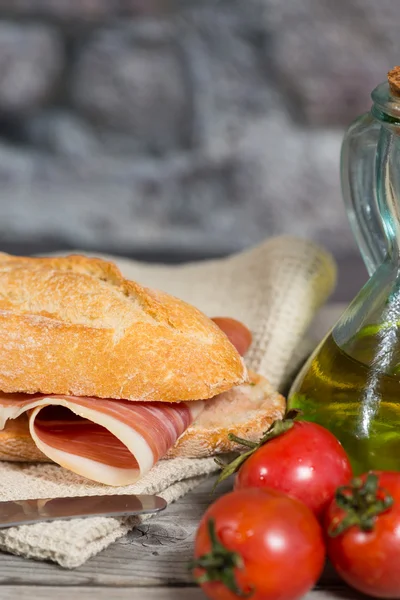 Sandwich de jamón —  Fotos de Stock