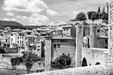 Besalu, girona, İspanya