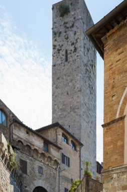 san Gimignano tipik köy