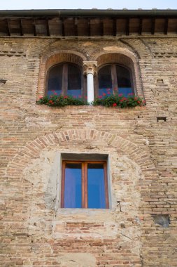 san Gimignano tipik köy