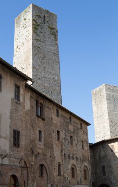 san Gimignano tipik köy