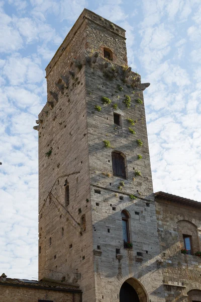 Typowa wioska san Gimignano — Zdjęcie stockowe