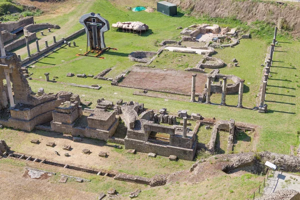 Παλιά θέατρο Ρωμαίους στη volterra — Φωτογραφία Αρχείου