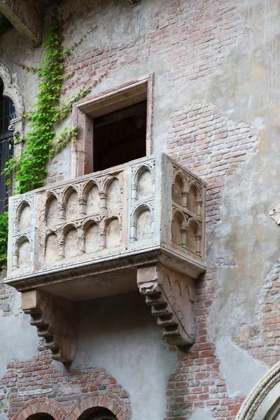 Балкон Джульетты и Ромео — стоковое фото