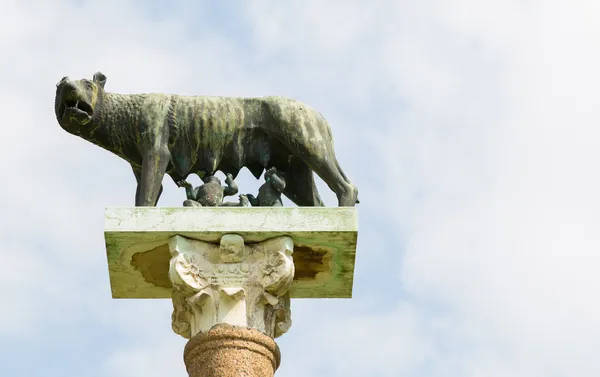 Estatuas de Romulo y Remo — Foto de Stock