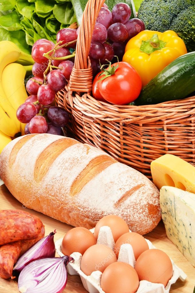 Фон продукты питания