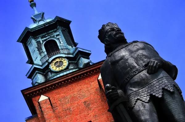 Medieval cathedral of Gniezno, Greater Poland, Poland — Stock Photo, Image