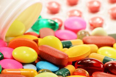 diyet ek kapsül ve uyuşturucu hap kompozisyonu