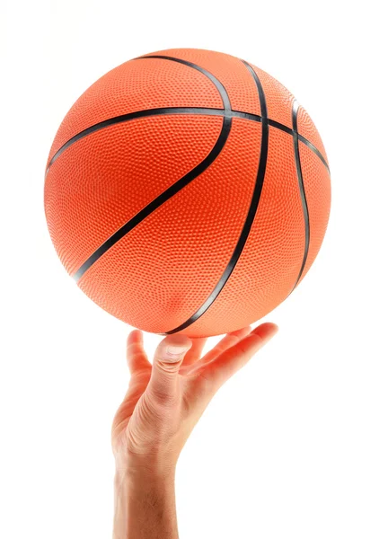 Basketball isolated on white background Stock Image