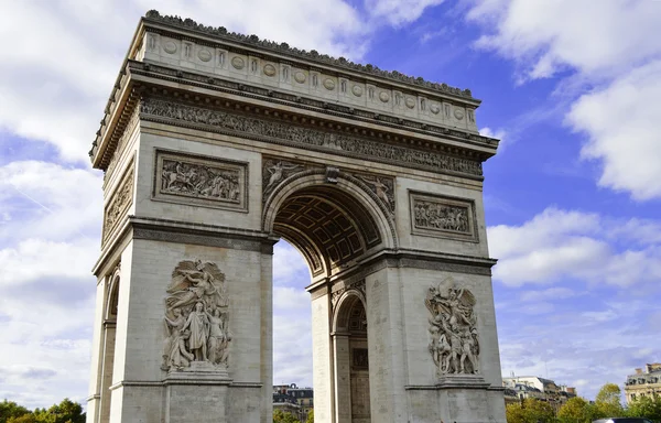 Triumphal Arch, Paris, France — Stock Photo, Image