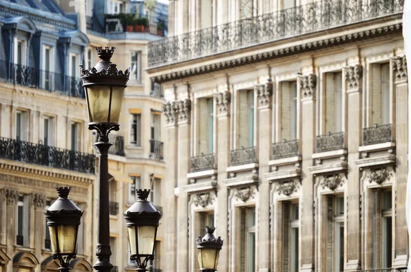 Arquitetura parisiense histórica original — Fotografia de Stock