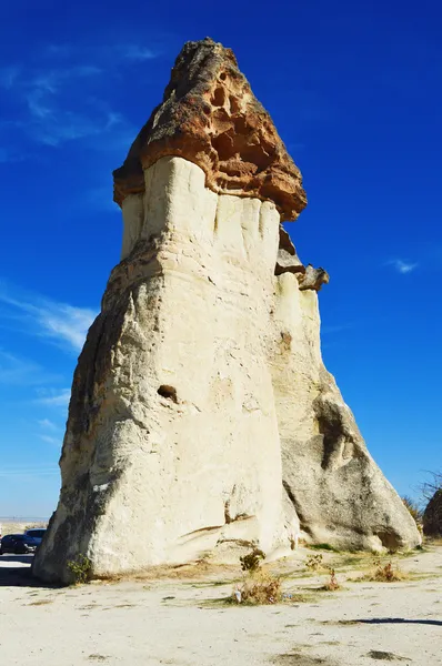 Rocce della Cappadocia in Anatolia Centrale, Turchia — Foto Stock