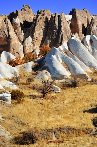 Rocks of Cappadocia in Central Anatolia, Turkey — Stock Photo, Image