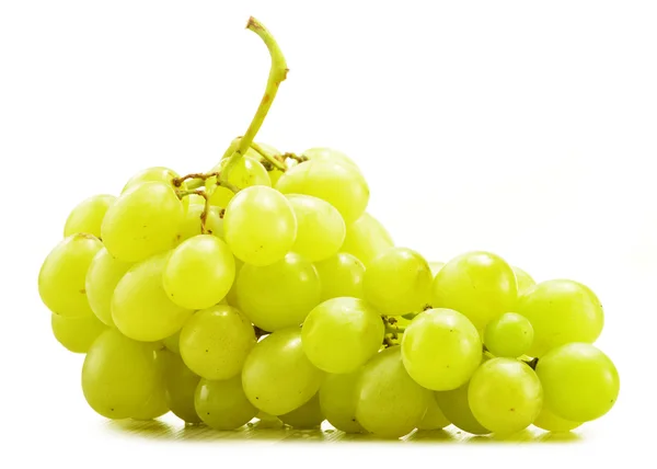Bunch of fresh grapes isolated on white — Stock Photo, Image